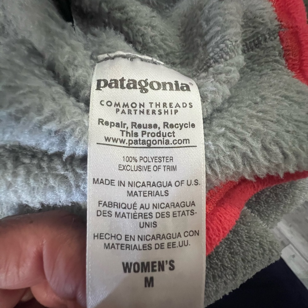 Patagonia Re-Tool Snap-T Pullover Polartec Winter Fleece Outdoor Cozy Warm Hike - Picture 11 of 11